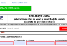 Declaratie unică 2024